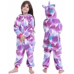 Pijama Unicornio Violeta Adultos Animalitos