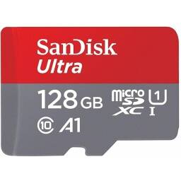 MICRO SD SANDISK 128 GB UHS-1 CARD FULL HD 