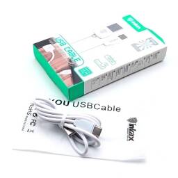 INKAX  CK-60-TYPE C CABLE  , BLANCO 100 CM. 2.1 A