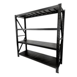 Estantera Metlica Encastrable 4 Niveles Ajustables 800Kg