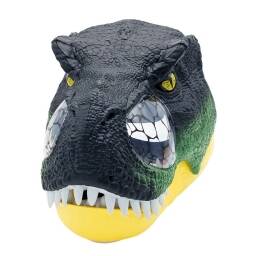 MASCARA DINOSAURIO JURASSIC LUCES Y SONIDO HALLOWEEN