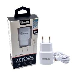 INKAX CARGADOR Y CABLE DESMONTABLE  CD-27-IP IPHONE  2.1A INKAX