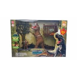 DINO REX EXPEDITION PERSONAJE Y ACCESORIOS DINOPARK HUNTERS