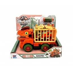 DINO TRUCK NARANJA DESMONTABLE CAMIN DE TRANSPORTE