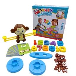 BALANZA MONO DE LAS MATEMTICAS MONTESSORI NIOS