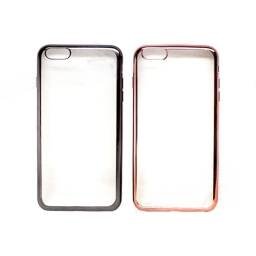 Protector de Silicona borde de color iPhone 6 Plus