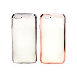 Protector de Silicona borde de color iPhone 6