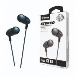 AURICULARES INKAX EP-14 NEGRO LARGO CABLE 1.2 M. MANOS LIBRES.
