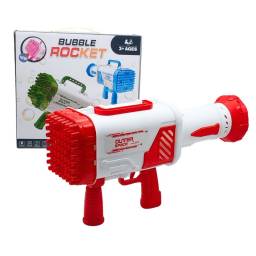 PISTOLA DE BURBUJAS CON BATERA RECARGABLE