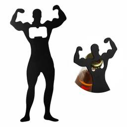 Destapador Botellas Cerveza Metal Silueta Abridor Gaseosa (HOMBRE)