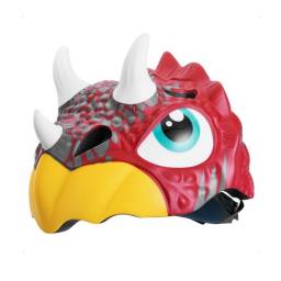 Cascos Bicicletas Dinosaurios Nios Monopatn  ROJO