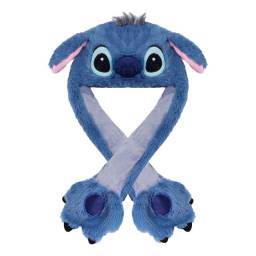 GORRO NIO INFANTIL MUEVE OREJAS CON LUCES LED ABRIGADO AZUL