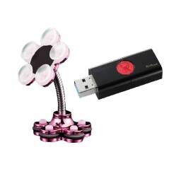 COMBO PENDRIVE 64 GB + SOPORTE CELULAR