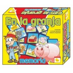 EN LA GRANJA - MEMORIA JUEGO DE MESA Y987