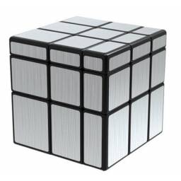 CUBO DE RUBIK QIYI MIRROR 3X3 PLATEADO SILVER