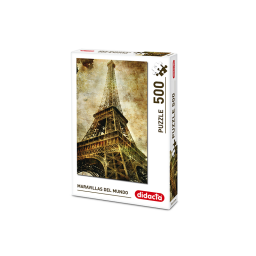 PUZZLE 500 PCS TORRE EIFFEL Maravillas del Mundo Rompecabezas