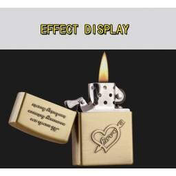 ENCENDEDOR DORADO BARBACOA DECORACIN CORAZN LOVE