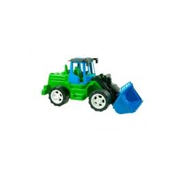 CAMIONCITO RETROEXCAVADORA JUGUETE PLSTICO