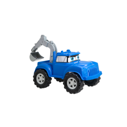 CAMIONCITO SUPER EXCAVADORA JUGUETE PLSTICO