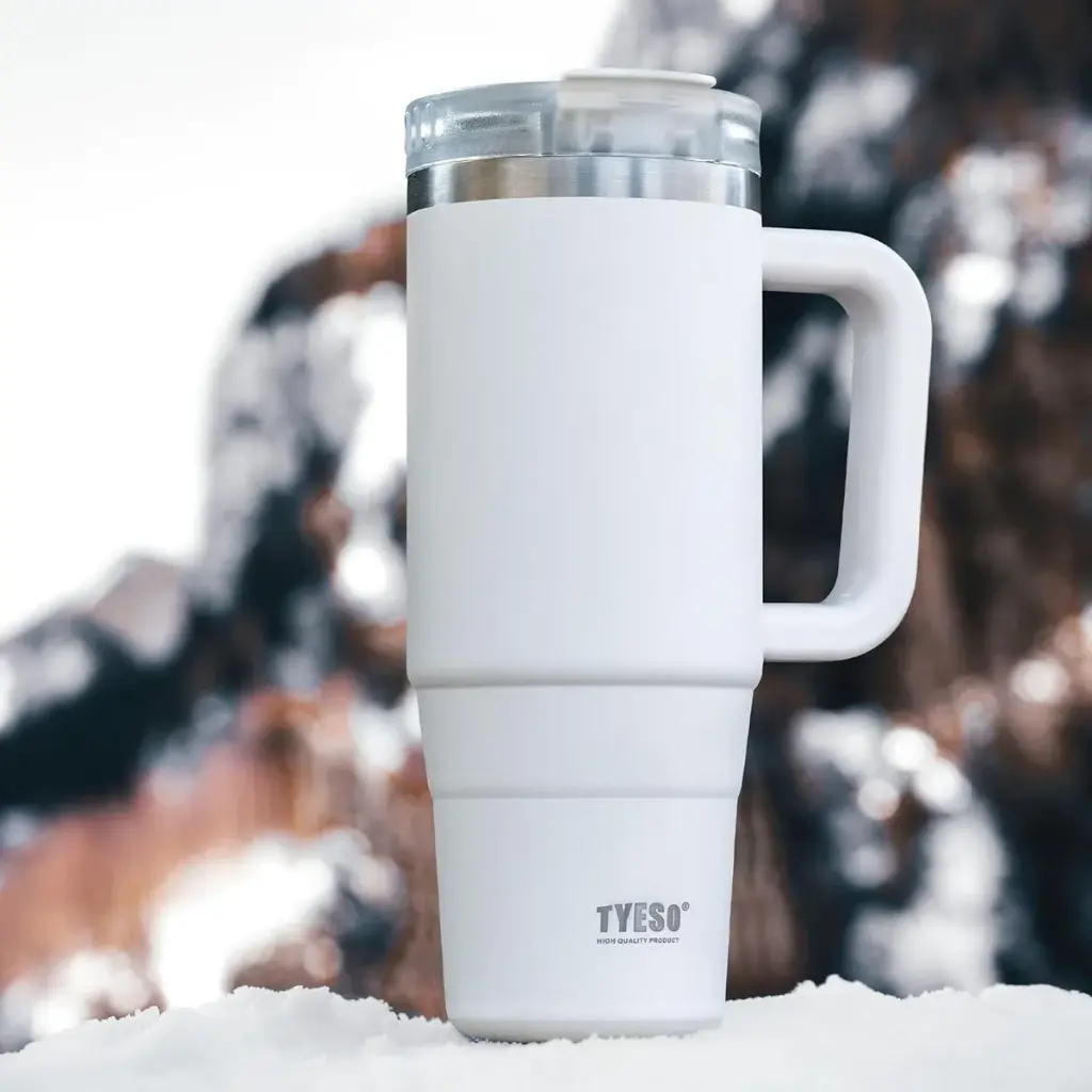 Vaso Térmico Jarro Tyeso 1.2 L Acero Asa Sorbito Aislamiento