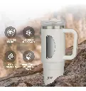 Vaso Térmico Jarro Tyeso 1.2 L Acero Asa Sorbito Aislamiento