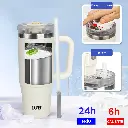 Vaso Térmico Jarro Tyeso 1.2 L Acero Asa Sorbito Aislamiento