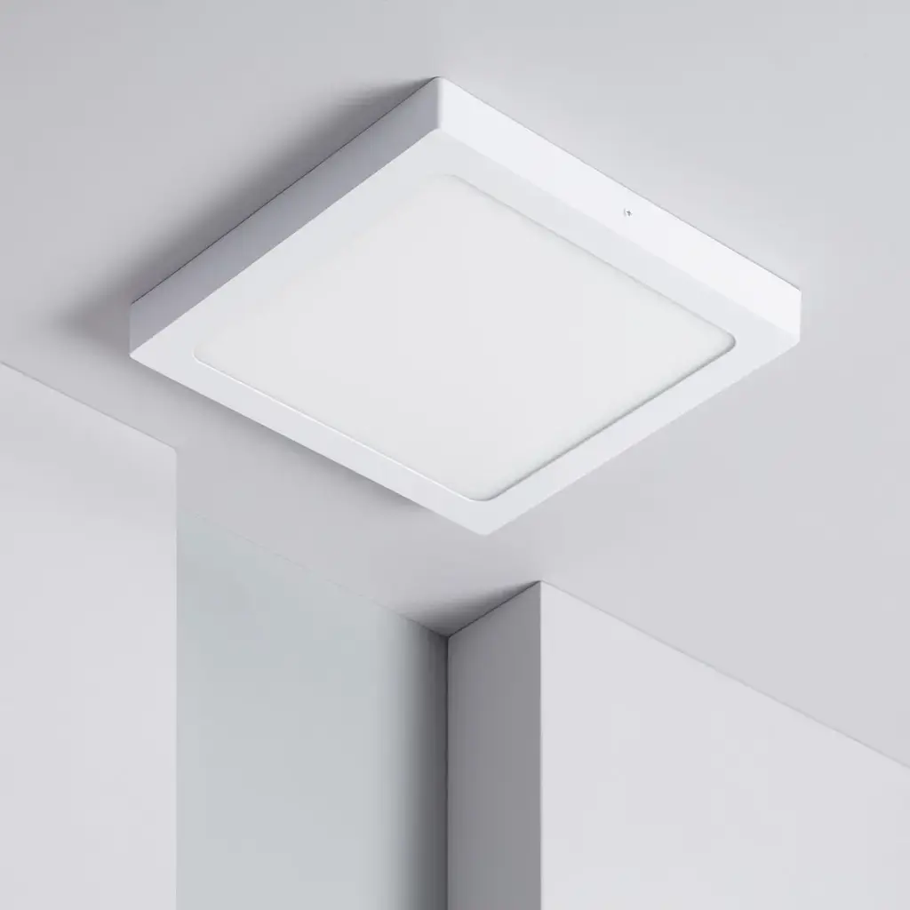 Plafon Led 24w Luz Fría Techo Spot 30x30cm Panel Garantía 