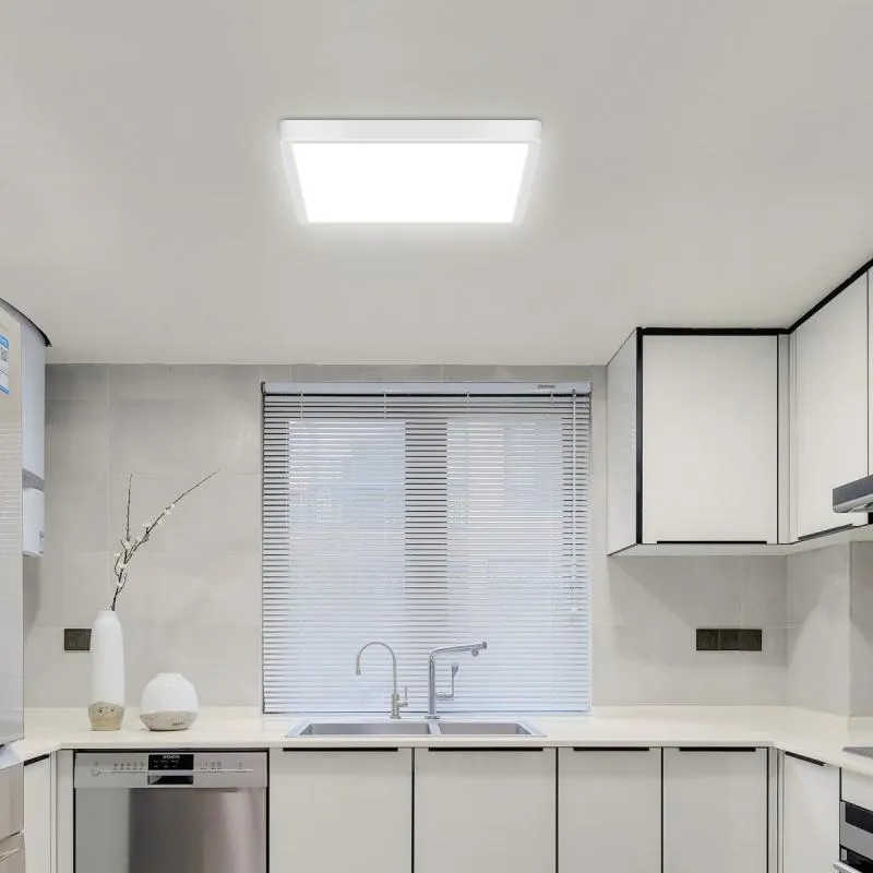 Plafon Led 24w Luz Fría Techo Spot 30x30cm Panel Garantía 