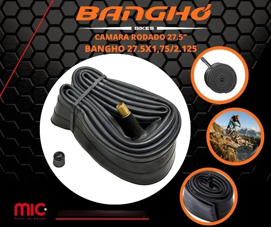 Cámara Rodado 27.5 Bicicletas Montaña Oficial Bangho Calidad