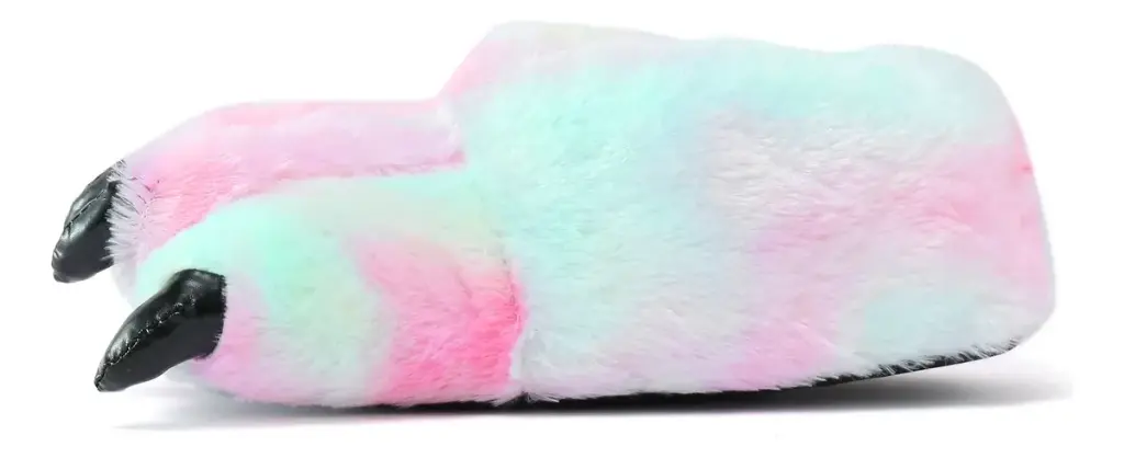 Pantuflas De Garras Multicolor Pasteles
