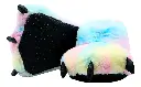 Pantuflas De Garras Multicolor Pasteles