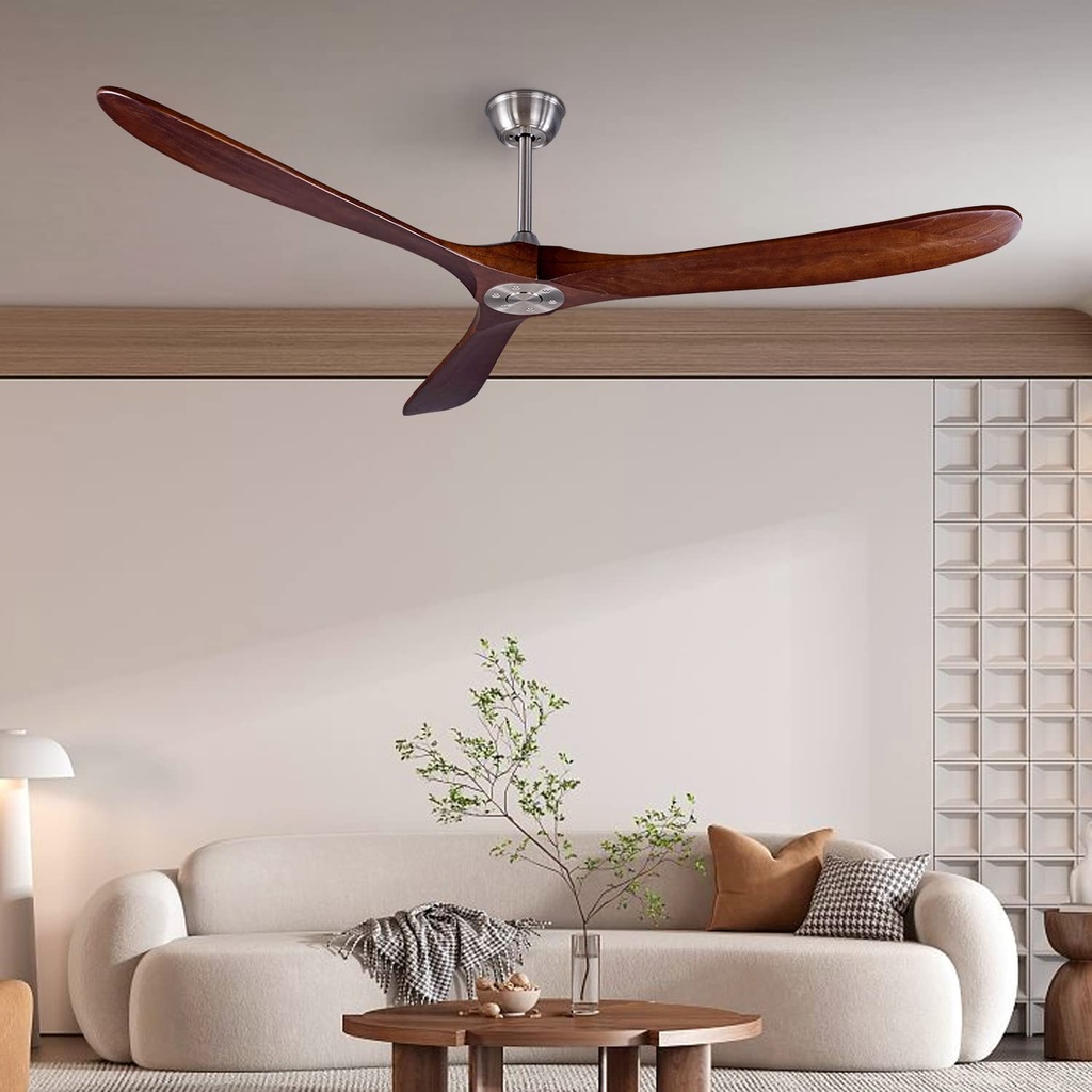Ventilador De Techo A Control Timer 6 Velocidades Reversible