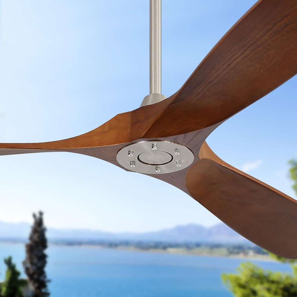 Ventilador De Techo A Control Timer 6 Velocidades Reversible