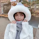 Gorro Bufanda 3 En 1 Abrigado Invierno Polar Oso Alce