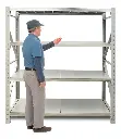 Estantería Metálica Reforzada 200 Kg Nivel Resistente 2x2x60
