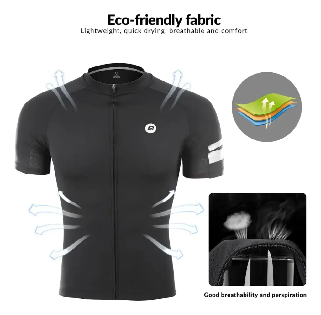 Camisetas De Ciclismo Rockbros Para Hombre Y Mujer Cierre