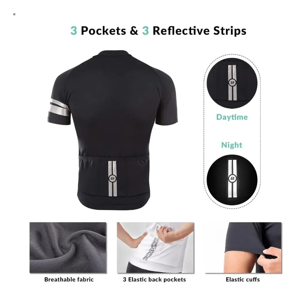 Camisetas De Ciclismo Rockbros Para Hombre Y Mujer Cierre