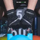 Guantes Rockbros Acolchados De Gym Ciclismo Atletismo