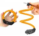Cadena Candado Codigo Anti Robo Moto Bicicleta 120 Cm Tranca