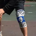 Rodillera Deportiva Con Varillas De Protección Y Gel