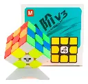 Cubo De Rubik Qiyi Thunderclap V3 Magnetic White Magnético 3