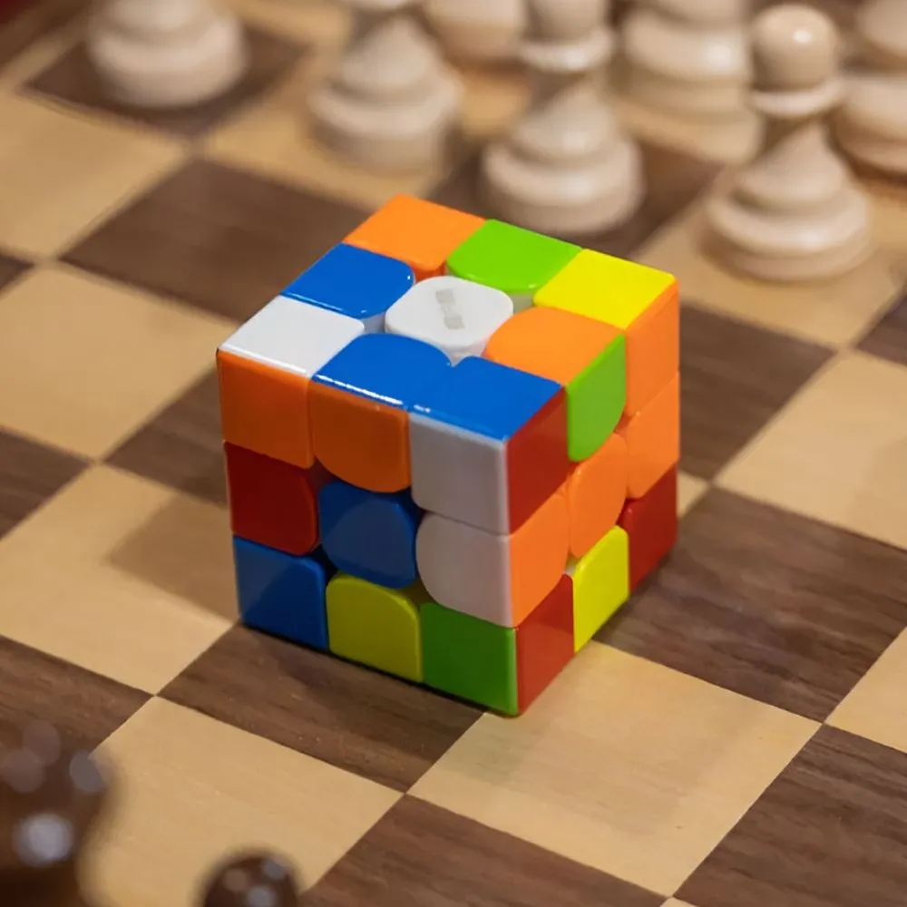 Cubo De Rubik Qiyi Thunderclap V3 Magnetic White Magnético 3