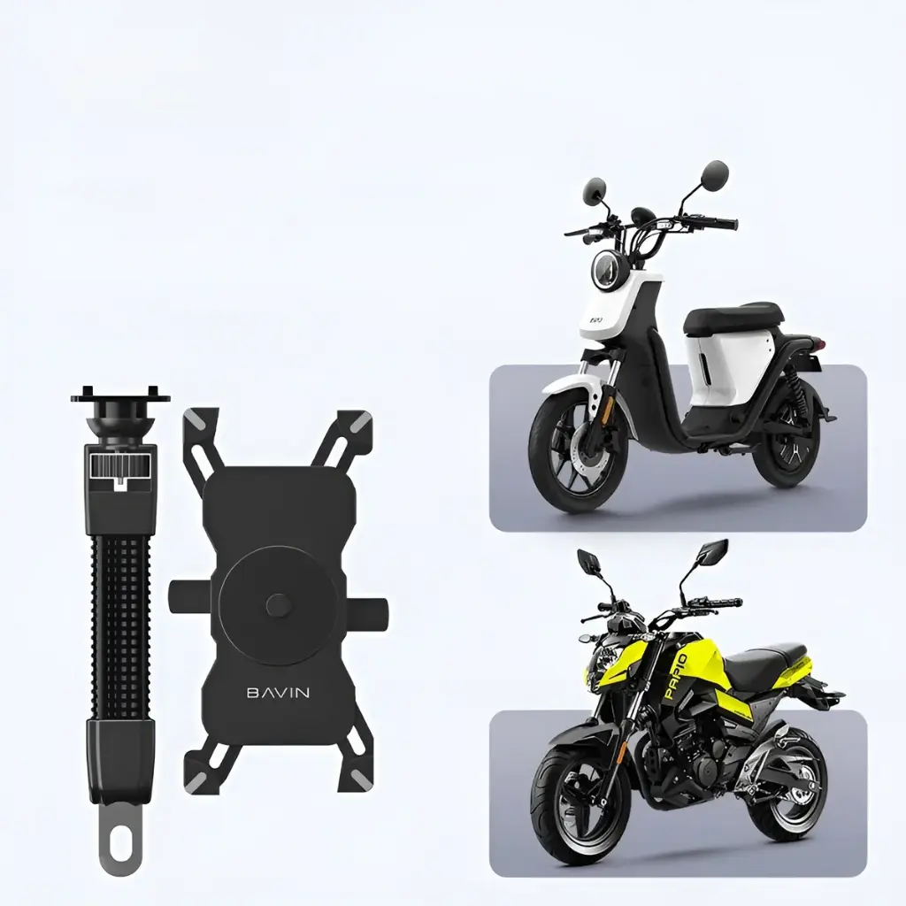 Soporte Celular Para Moto Colocación En Espejo
