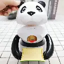 Alcancia Panda Grande Mastica Monedas Musical Regalo