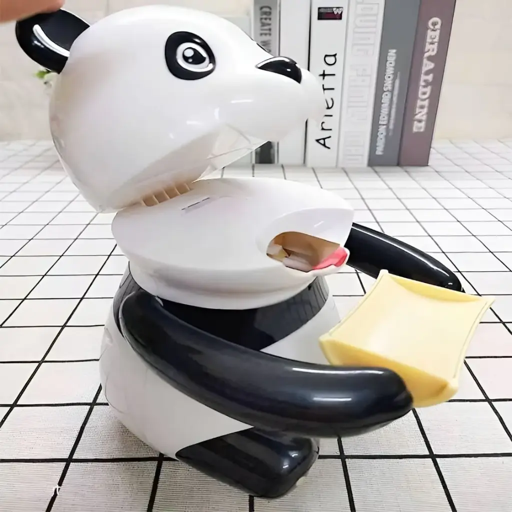 Alcancia Panda Grande Mastica Monedas Musical Regalo