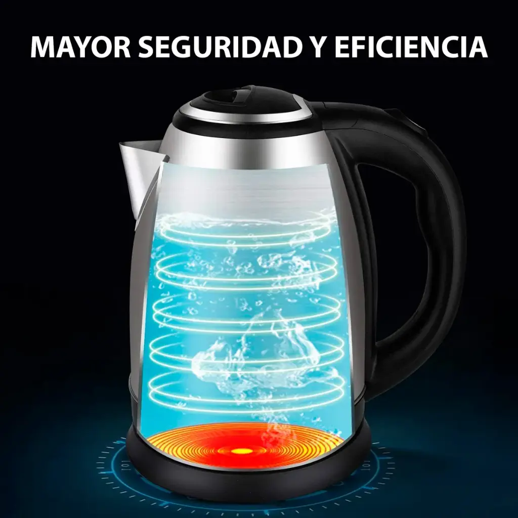 Jarra Eléctrica Acero Inoxidable 1.8 L Económica Cf-4060