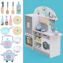 Cocina De Madera Completa Con Heladera Lavarropa Accesorios®