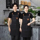 Delantal Gastronómico Unisex Jean Cocina Barbería Asado Chef