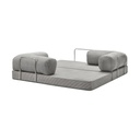 Sofa Sillon 3 Cuerpos Juego Living Estilo Teddy Premium