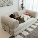 Sofa Sillon 3 Cuerpos Juego Living Estilo Teddy Premium